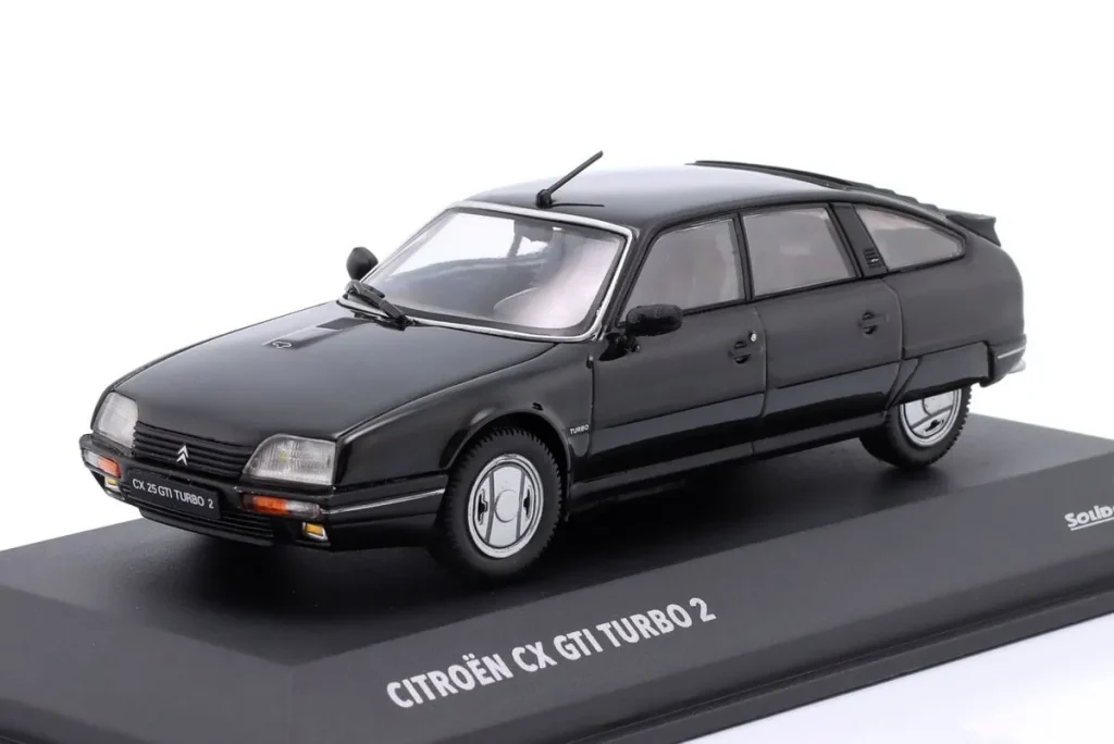 โมเดลรถ 1:43 Citroen CX GTI Turbo II ปี 1989 สีดำ Solido