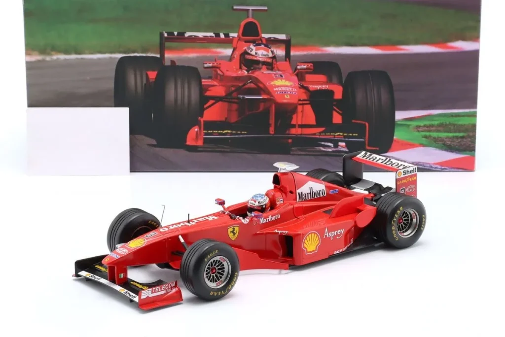 โมเดลรถ 1:18 Ferrari F300 #3 Michael Schumacher ฟอร์มูล่าวัน ปี 1998 WERK83 W18033005