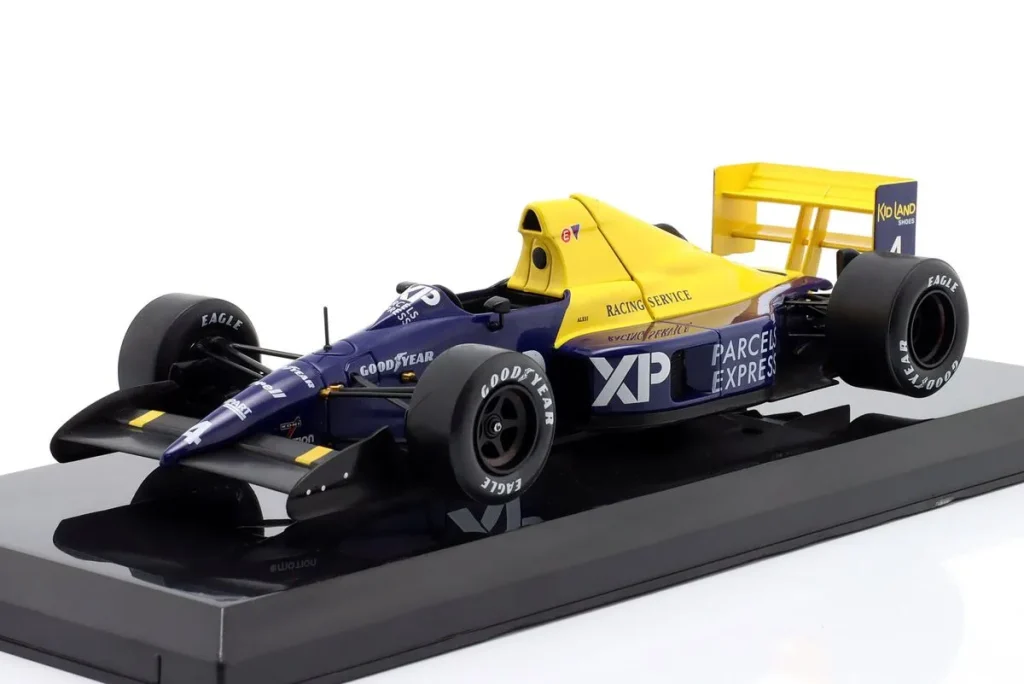 โมเดลรถ 1:24 Tyrrell 018 #4 Jean Alesi ฟอร์มูล่าวัน ปี 1989 Premium Collectibles