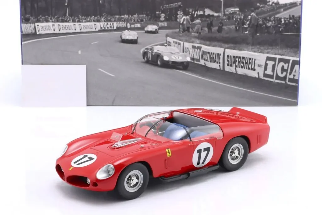 โมเดลรถ 1:18 Ferrari 250 TR61 #17 Pedro Rodriguez, Ricardo Rodriguez 24 ชั่วโมง เลอมังส์ ปี 1961 WERK83