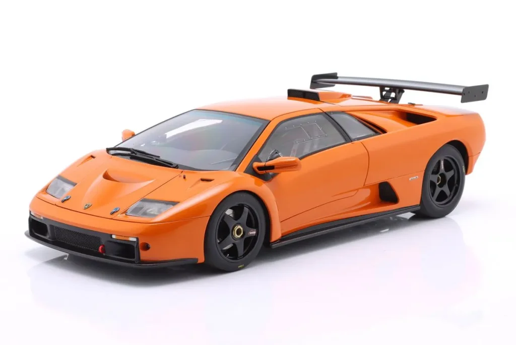 โมเดลรถ 1:18 Lamborghini Diablo GTR ปี 1999 สี Ishtar ส้ม AUTOart