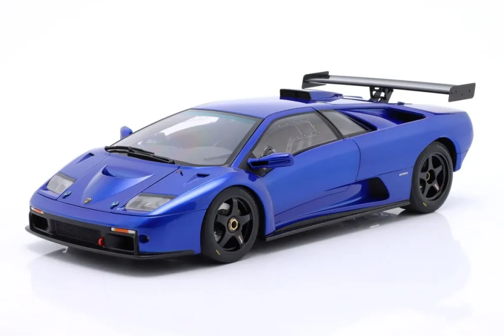 โมเดลรถ 1:18 Lamborghini Diablo GTR ปี 1999 สี Monterey น้ำเงิน AUTOart