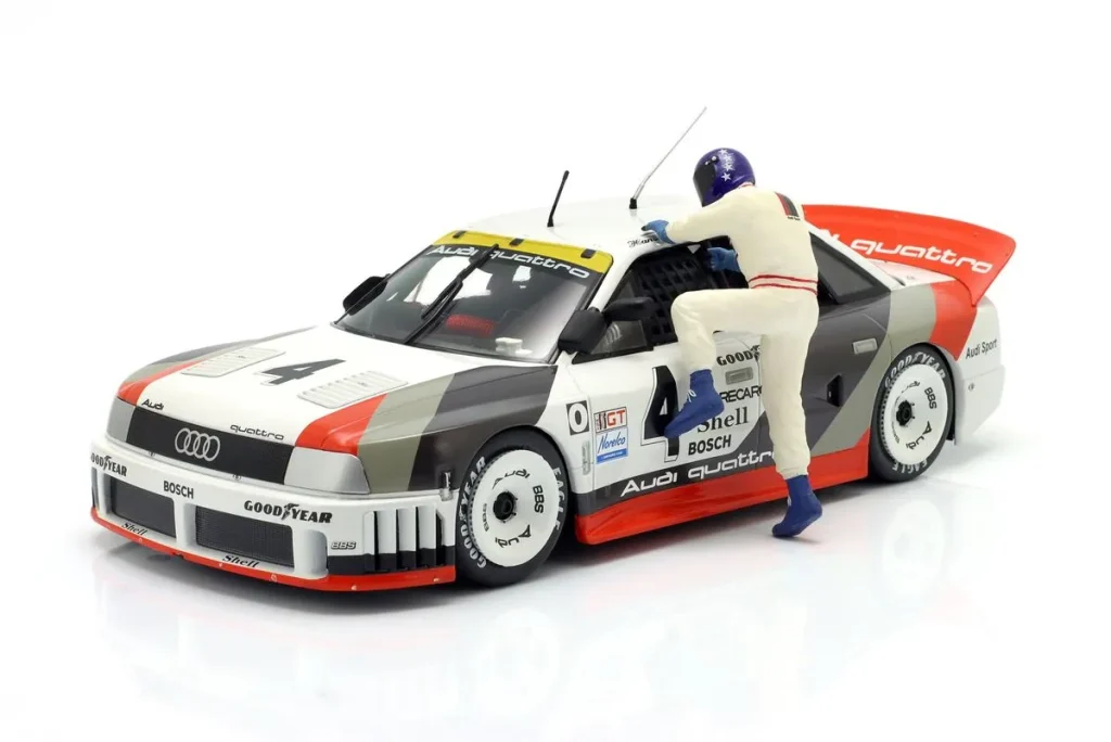 ฟิกเกอร์ 1:18 Audi Quattro Hans-Joachim Stuck figurenmanufaktur