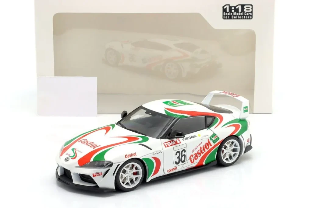 车型 1:18 Toyota GR Supra #36 年 2024 颜色 Castrol Lackierung Solido