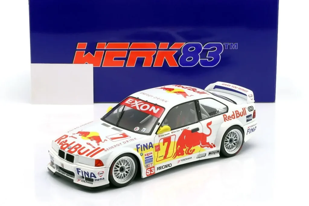 โมเดลรถ 1:18 BMW M3 (E36) GTR #7 Marc Duez, Dieter Quester, Boris Said, Markus Oestreich 24 ชั่วโมง เดย์โทนา ปี 1997 WERK83