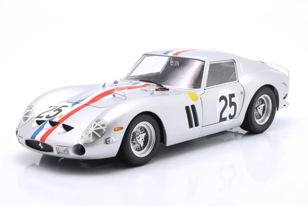 โมเดลรถ 1:12 Ferrari 250 GTO #25 Pierre Dumay, Léon Dernier อันดับ 4 24h LeMans ปี 1963 KK-Scale