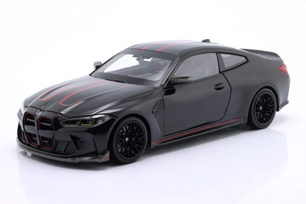 โมเดลรถ 1:18 BMW M4 CSL (G82) ปี 2023 สีดำ Minichamps