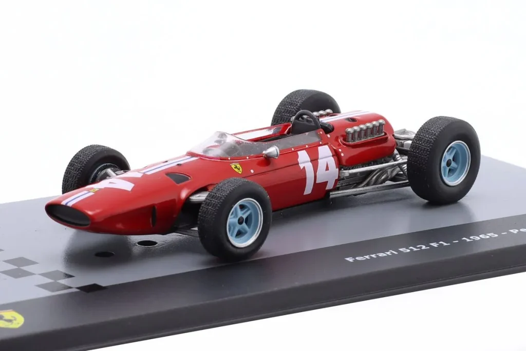 โมเดลรถ 1:43 Ferrari 512 F1 #14 Pedro Rodriguez ฟอร์มูล่าวัน ปี 1965 Altaya