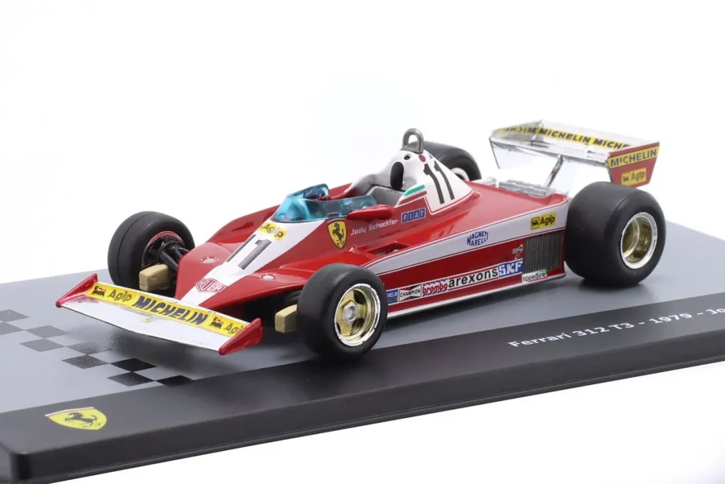 โมเดลรถ 1:43 Ferrari 312T3 #11 Jody Scheckter ฟอร์มูล่าวัน แชมป์โลก ปี 1979 Altaya
