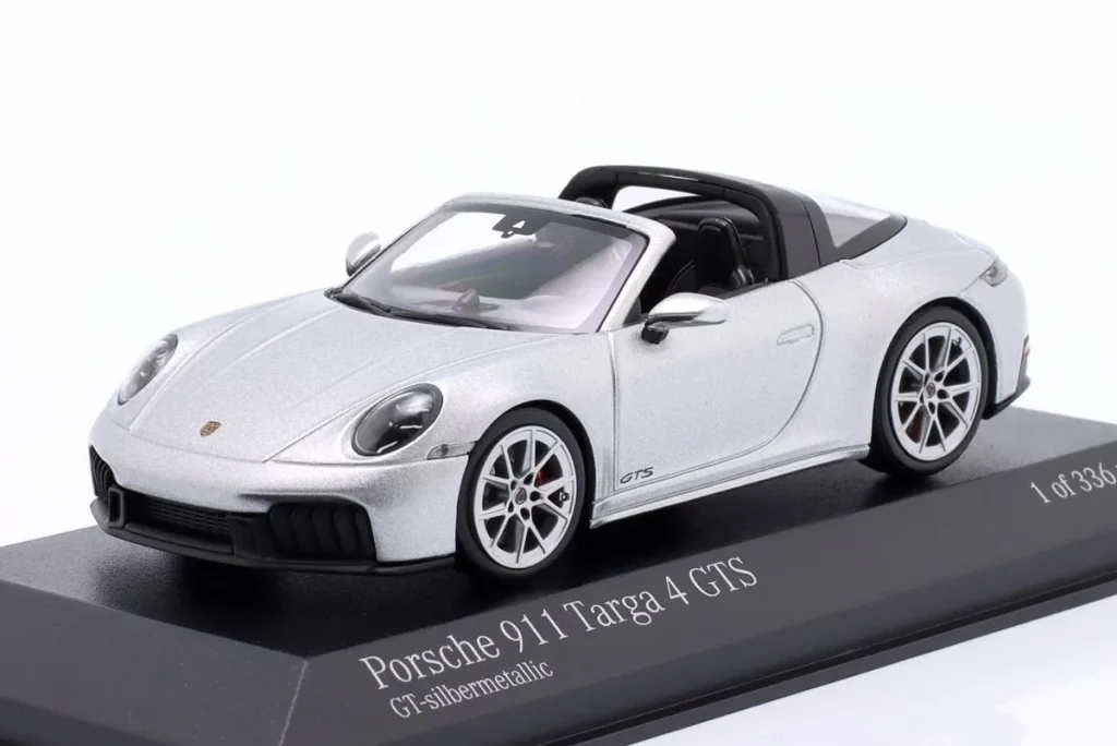 โมเดลรถ 1:43 Porsche 911 (992.2) Targa 4 GTS ปี 2024 Minichamps