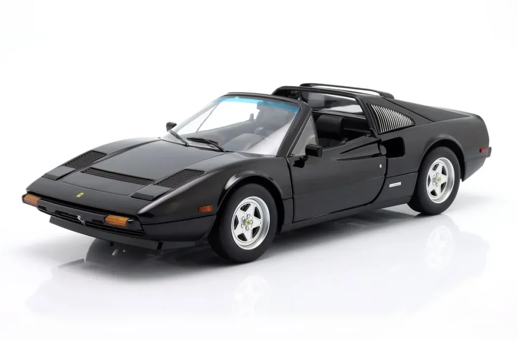 โมเดลรถ 1:12 Ferrari 308 GTS QV Film “Against All Odds” (1984) (dt. Titel: “Gegen jede Chance”) ปี 1982 สีดำ KK-Scale