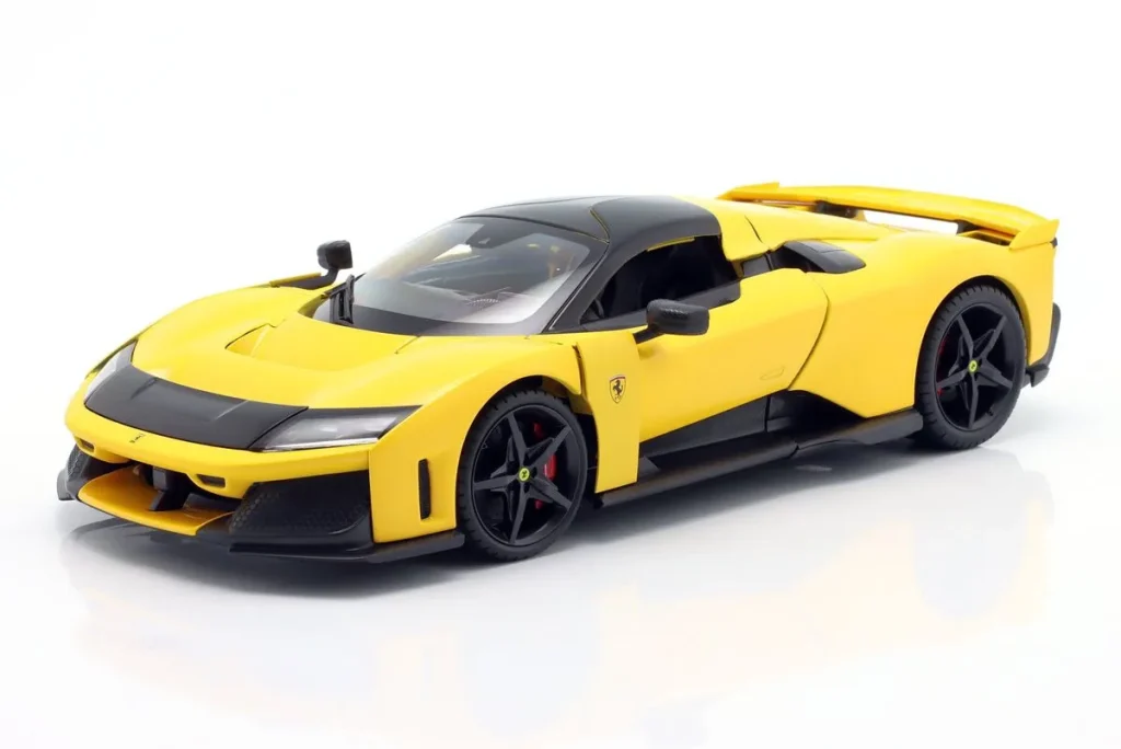 โมเดลรถ 1:18 Ferrari F80 ปี 2024 สีเหลือง