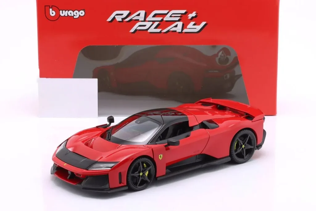 โมเดลรถ 1:18 Ferrari F80 ปี 2024 สีแดง Bburago