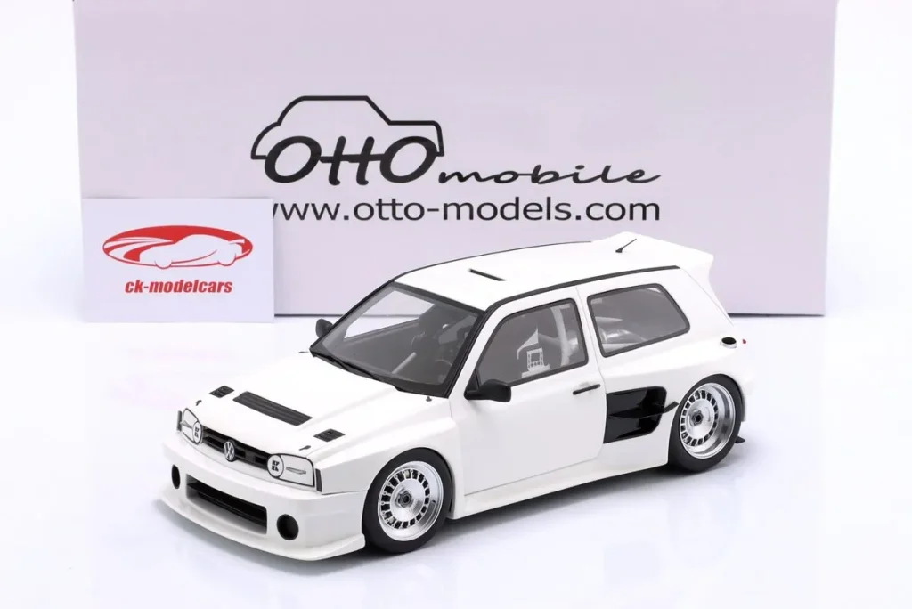 车型 1:18 Volkswagen VW Golf III Khyzyl Saleem 年 2024 白色 Ottomobile