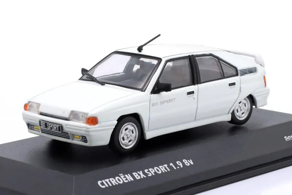 โมเดลรถ 1:43 Citroen BX Sport ปี 1985 สีขาว Solido
