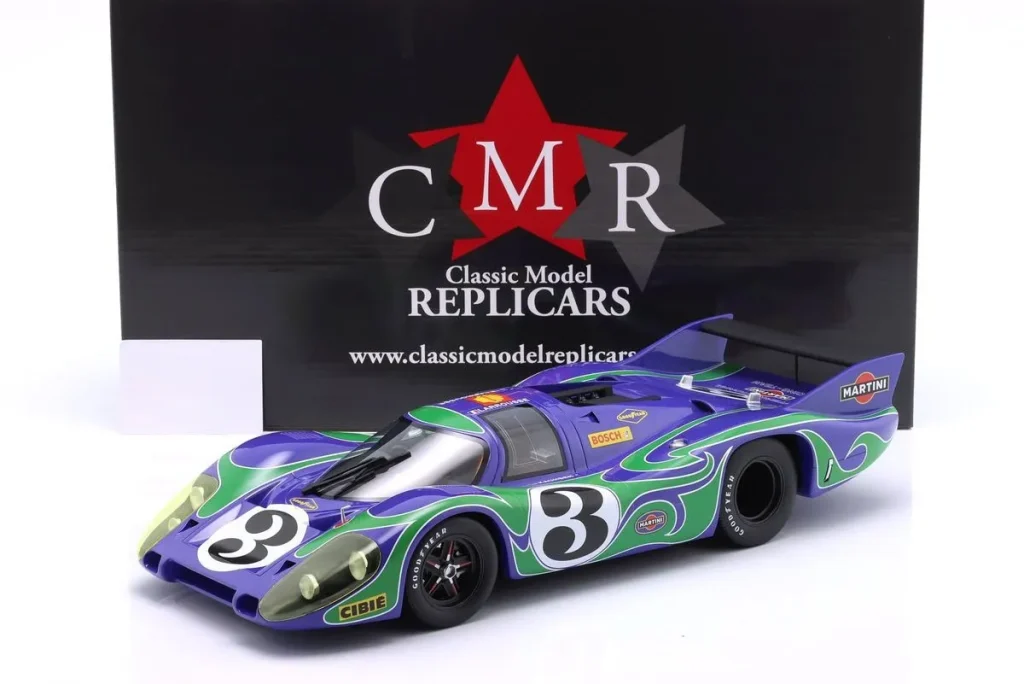 โมเดลรถ 1:12 Porsche 917L #3 Gérard Larrousse, Willi Kauhsen 24 ชั่วโมง เลอมังส์ ปี 1970 CMR