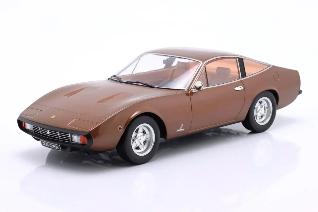 โมเดลรถ 1:18 Ferrari 365 GTC4 ปี 1971 สีน้ำตาล KK-Scale