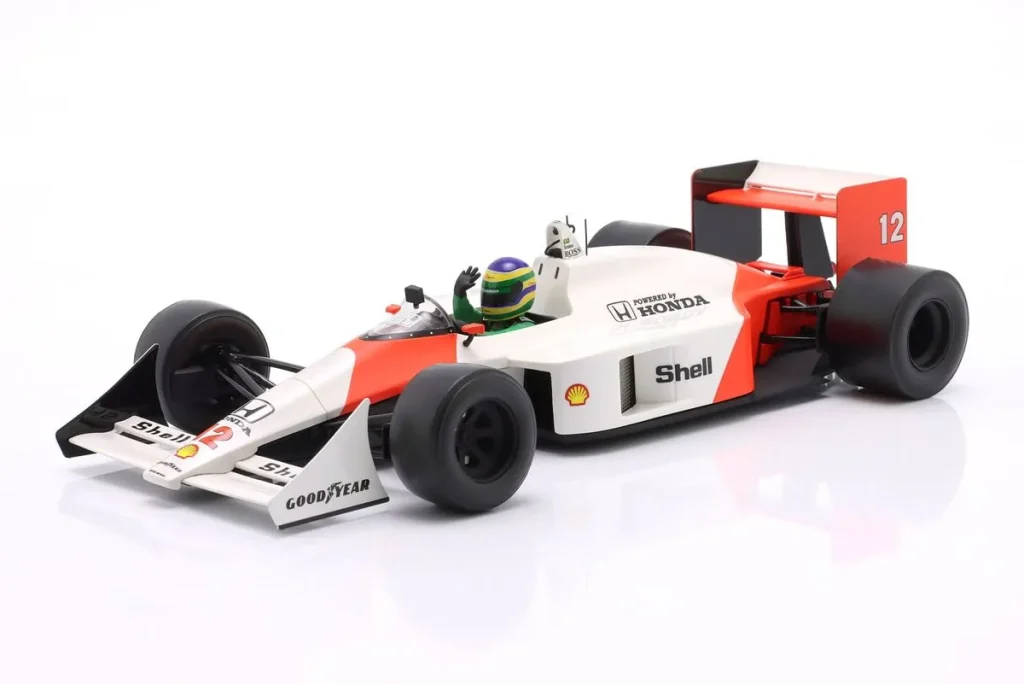 车型 1:18 McLaren MP4/4 #12 Bruno Senna 一级方程式年 2019 WERK83