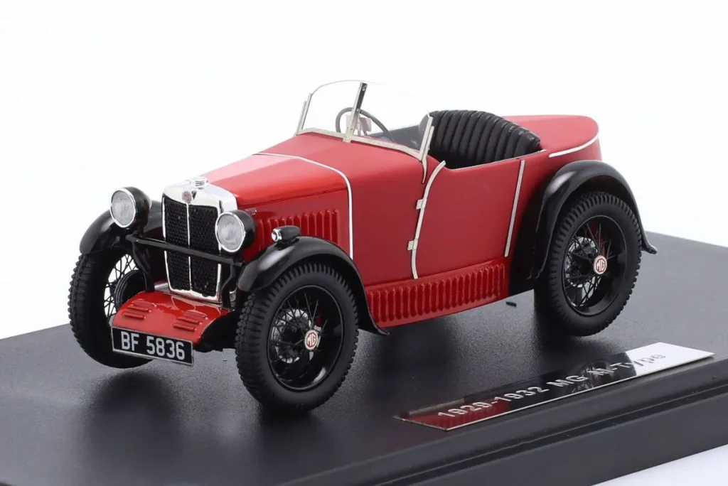 โมเดลรถ 1:43 MG M-Type ปี 1929 สีแดง Matrix