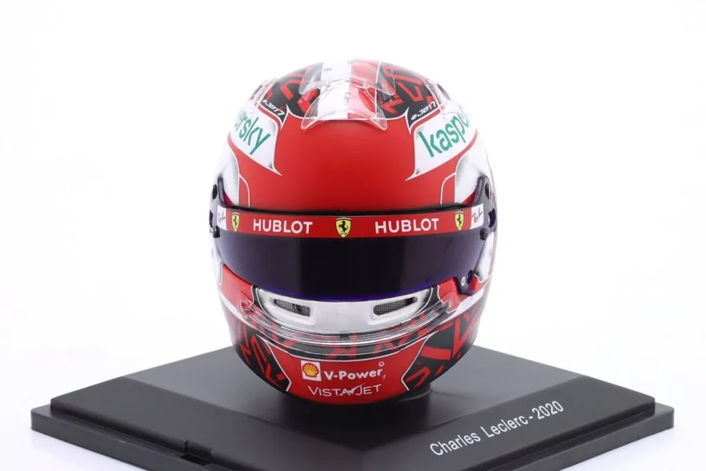 仿真赛车头盔 1:5 Ferrari SF1000 #16 Charles Leclerc 一级方程式年 2020 Spark