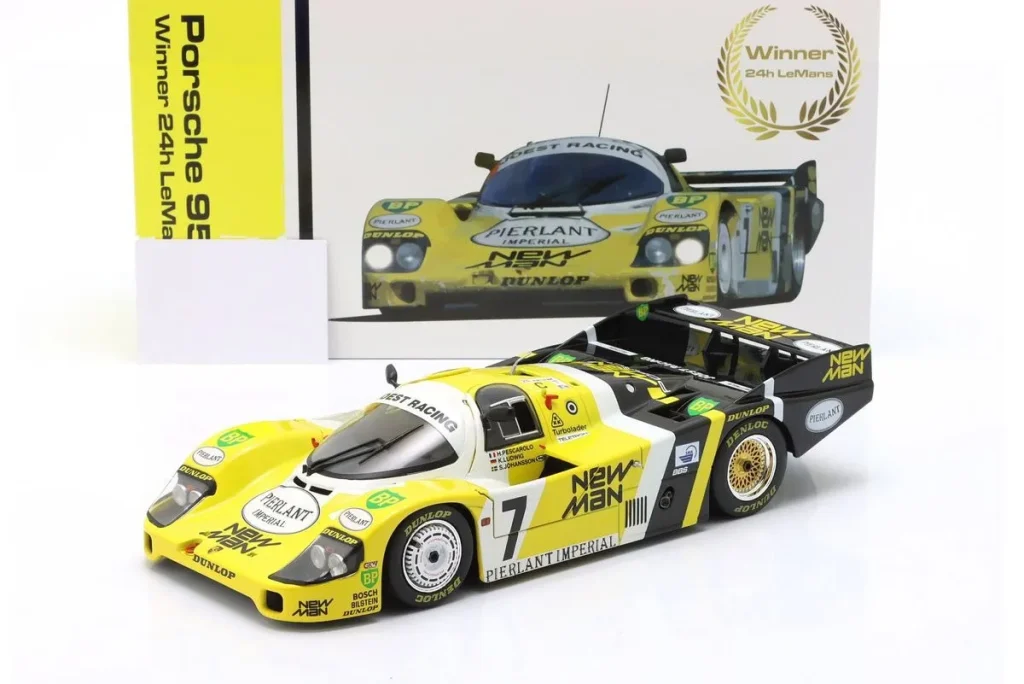 โมเดลรถ 1:18 Porsche 956 LH #7 Henri Pescarolo, Klaus Ludwig, Stefan Johansson 24 ชั่วโมง เลอมังส์ ปี 1984 WERK83