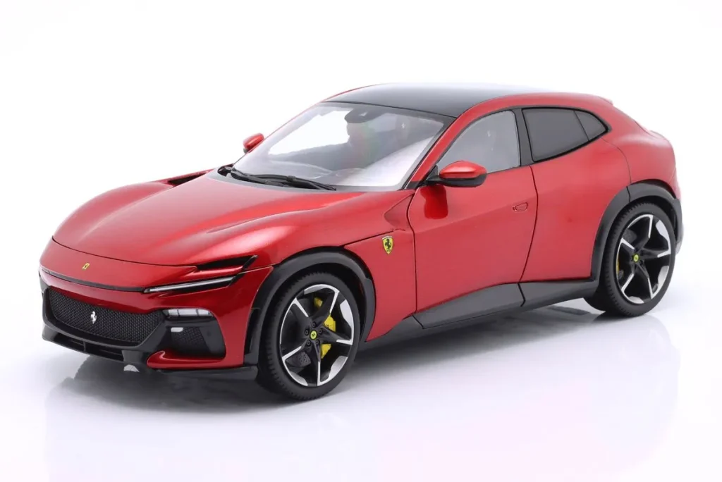 车型 1:18 Ferrari Purosangue 年 2022 颜色 magma 红色