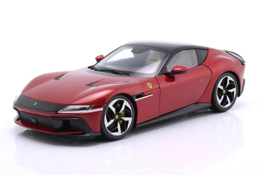โมเดลรถ 1:18 Ferrari 12Cilindri ปี 2024 สี Imola แดง Polistil 18FE02011-HC
