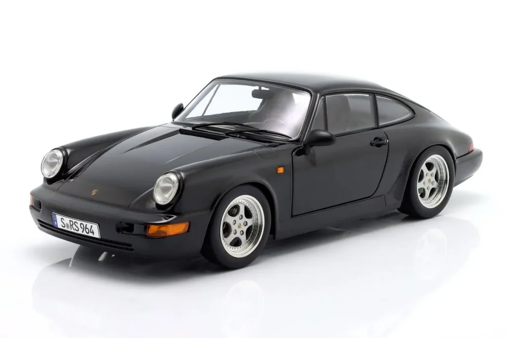 โมเดลรถ 1:12 Porsche 911 (964) RS ปี 1992 สีดำ KK-Scale KKDC120243S