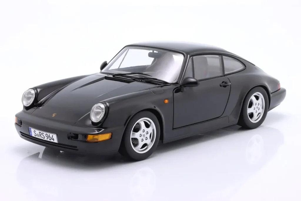 โมเดลรถ 1:12 Porsche 911 (964) RS ปี 1992 สีดำ KK-Scale KKDC120243C