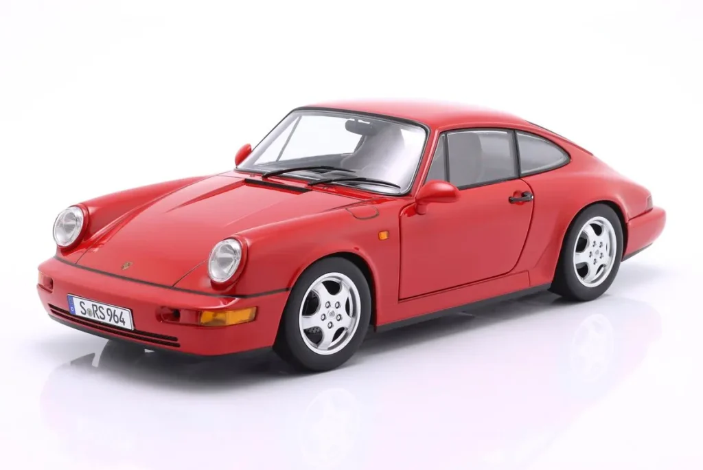โมเดลรถ 1:12 Porsche 911 (964) RS ปี 1992 สีแดง KK-Scale KKDC120242C