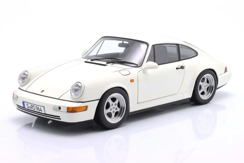 โมเดลรถ 1:12 Porsche 911 (964) RS ปี 1992 สีขาว KK-Scale KKDC120241S