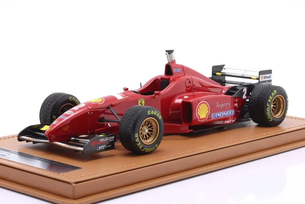 โมเดลรถ 1:18 Ferrari F310 #2 Eddie Irvine Spanien GP (Circuit de Catalunya / Montmeló) ฟอร์มูล่าวัน ปี 1996 Tecnomodel