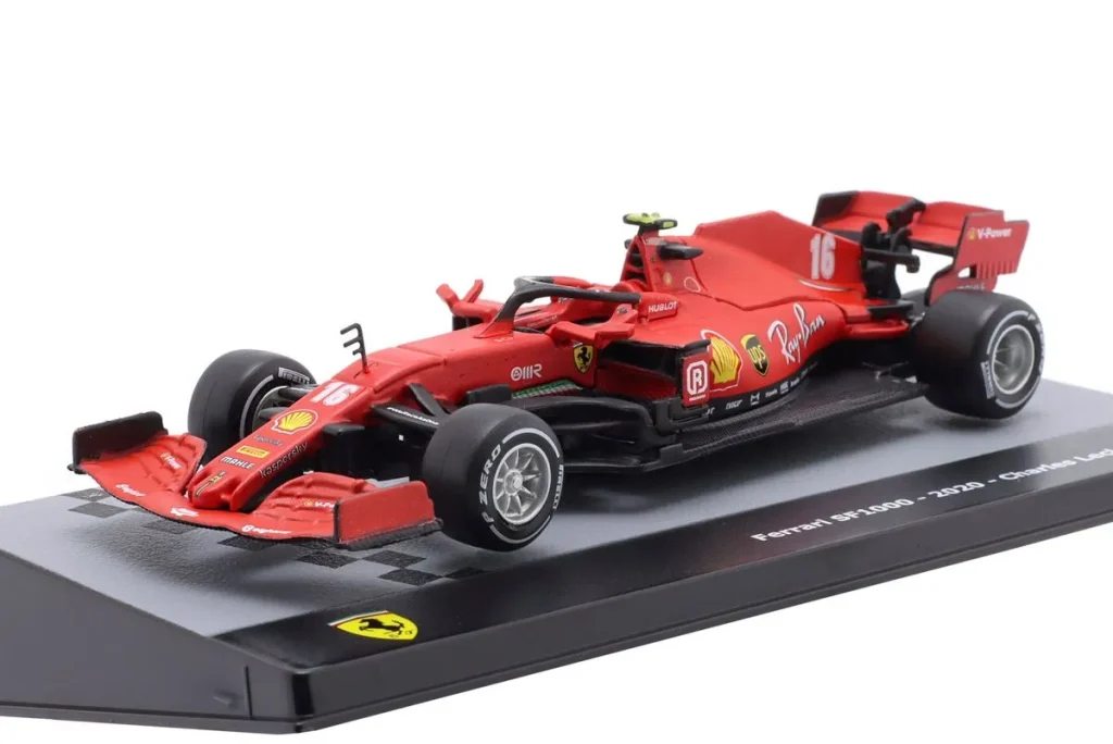 โมเดลรถ 1:43 Ferrari SF1000 #16 Charles Leclerc ฟอร์มูล่าวัน ปี 2020 Altaya MX7ALA0063