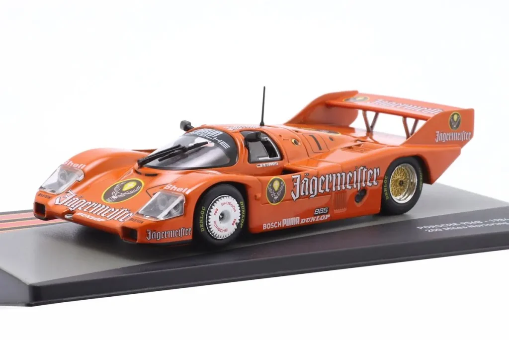 โมเดลรถ 1:43 Porsche 956B #1 Stefan Bellof 3rd 200 Meilen Norisring DRM ปี 1984 Altaya