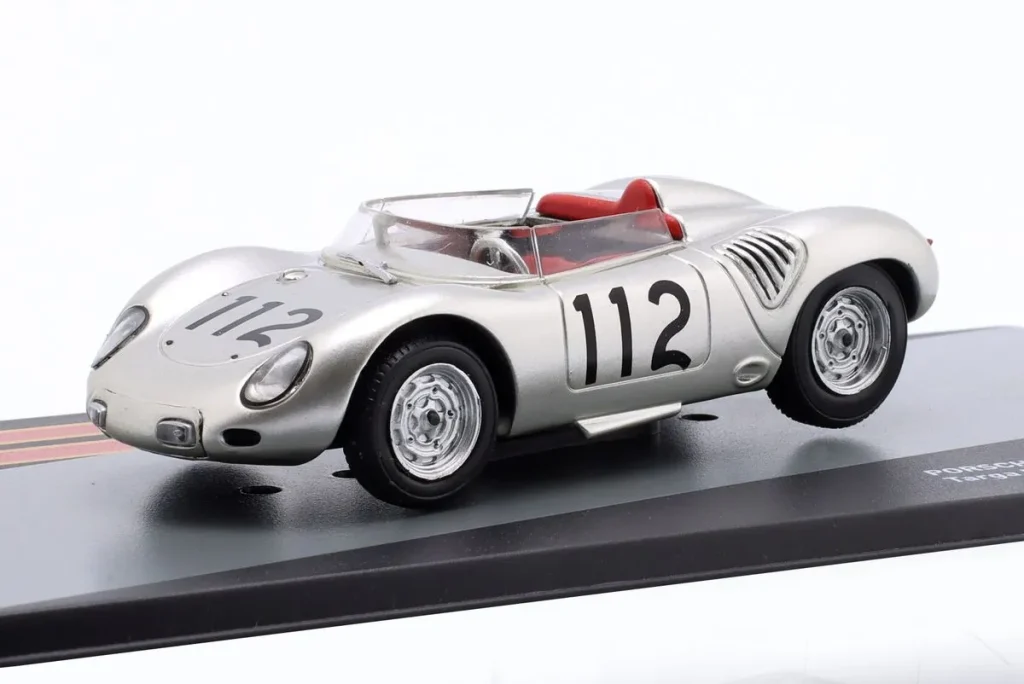 โมเดลรถ 1:43 Porsche 917 RSK #112 Edgar Barth, Wolfgang Seidel ผู้ชนะ Targa Florio ปี 1959 Altaya