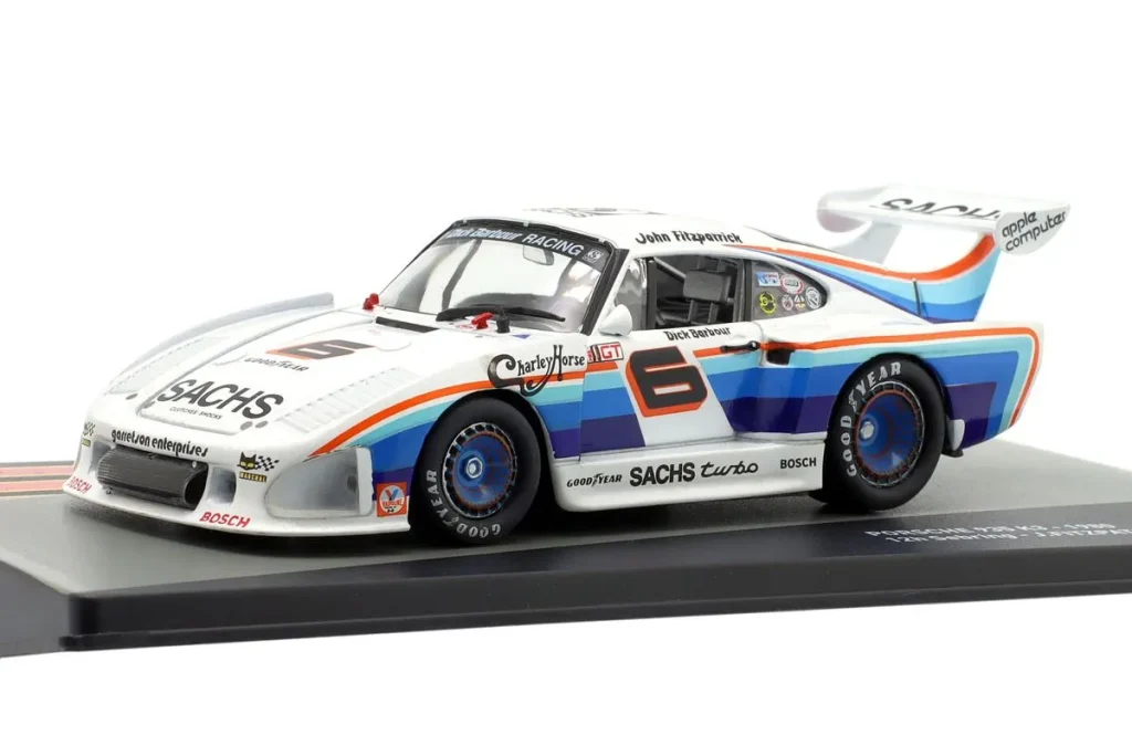 โมเดลรถ 1:43 Porsche 935 K3 #6 John Fitzpatrick, Dick Barbour ผู้ชนะ 24h Sebring ปี 1980 Altaya