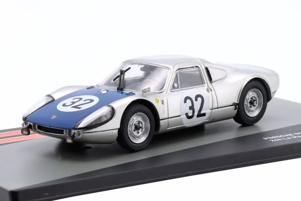 โมเดลรถ 1:43 Porsche 904/6 #32 Herbert Linge, Peter Nöcker 24 ชั่วโมง เลอมังส์ ปี 1965 Altaya