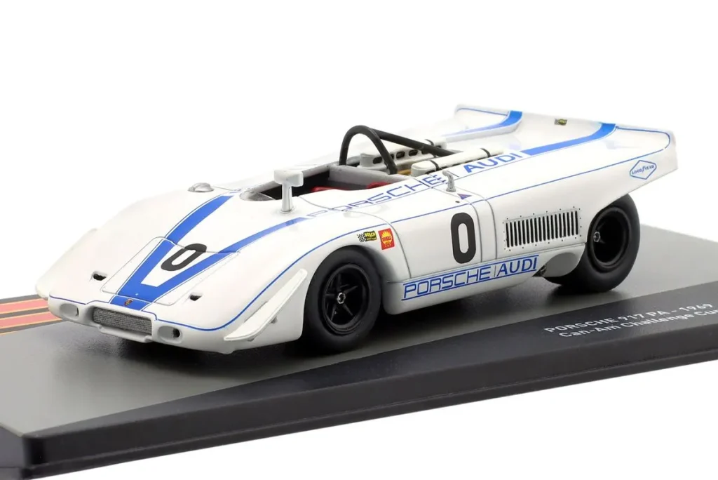 โมเดลรถ 1:43 Porsche 917 PA #0 Jo Siffert อันดับ 4 Can-Am Mid Ohio ปี 1969 Altaya