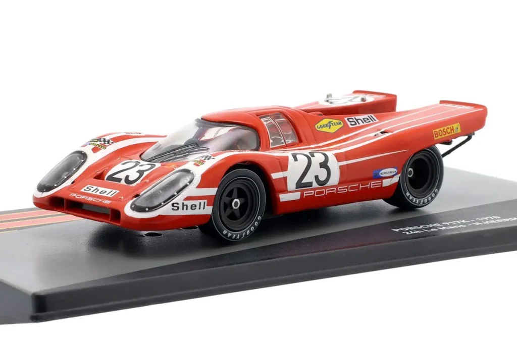 โมเดลรถ 1:43 Porsche 917K #23 Richard Attwood, Hans Herrmann 24 ชั่วโมง เลอมังส์ ปี 1970 Altaya