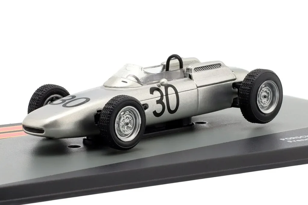 โมเดลรถ 1:43 Porsche 804 #30 Dan Gurney ฟอร์มูล่าวัน ปี 1962 Altaya