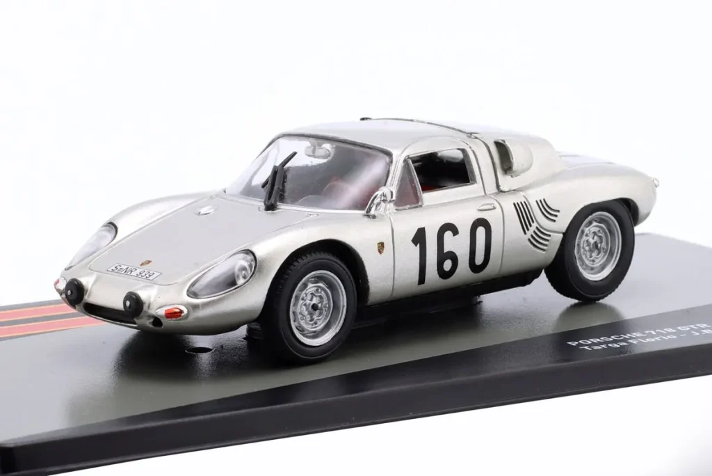 โมเดลรถ 1:43 Porsche 917 GTR #160 Jo Bonnier, Carlo Mario Abate ผู้ชนะ Targa Florio ปี 1963 Altaya