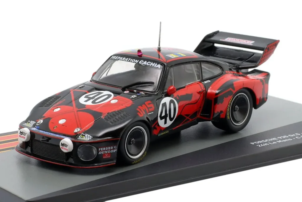 โมเดลรถ 1:43 Porsche 935 #40 Claude Ballot-Léna, Peter Gregg 24 ชั่วโมง เลอมังส์ ปี 1977 Altaya