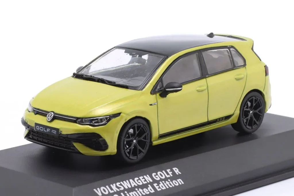 车型 1:43 Volkswagen VW Golf R 333 Limited Edition 年 2023 黄色 Solido