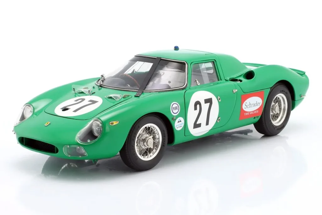 โมเดลรถ 1:18 Ferrari 250 LM #27 David Piper, Richard Attwood 24 ชั่วโมง เดย์โทนา ปี 1966 CMC