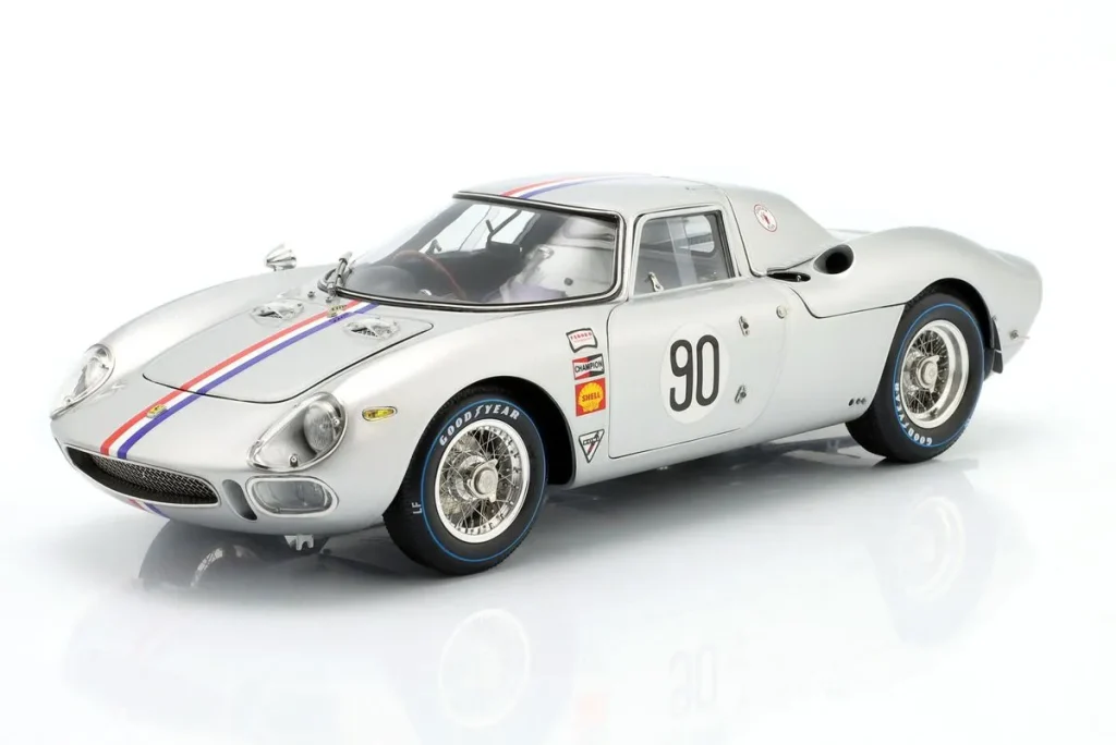 โมเดลรถ 1:18 Ferrari 250 LM #90 Bob Grossmann อันดับ 3 Nassau Tourist Trophy ปี 1964 CMC