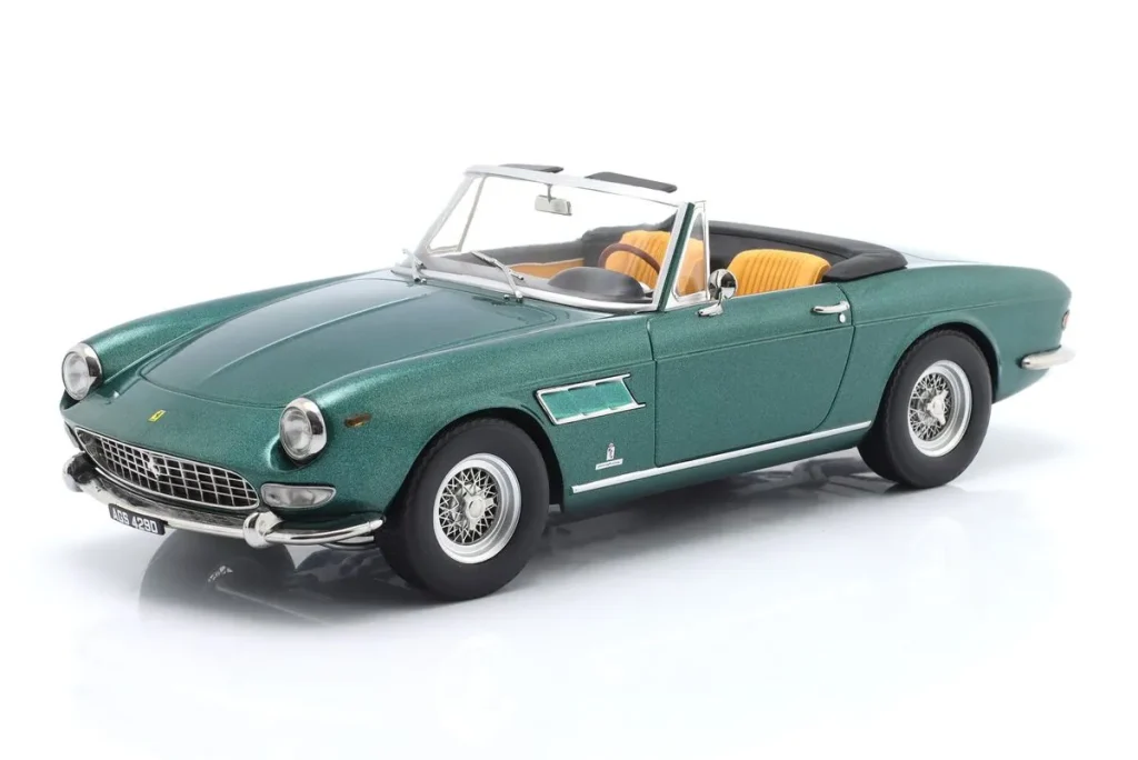 โมเดลรถ 1:18 Ferrari 275 GTS Pininfarina Spyder Jay Kay (Jamiroquai) ปี 1964 สีเขียวเมทัลลิก KK-Scale