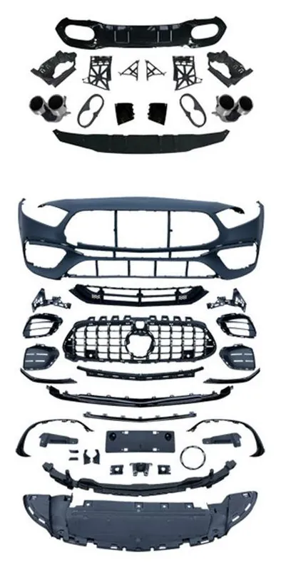 Full Body Kit Mercedes-Benz A-Class W177 year 2019-2024 style A45S AMG