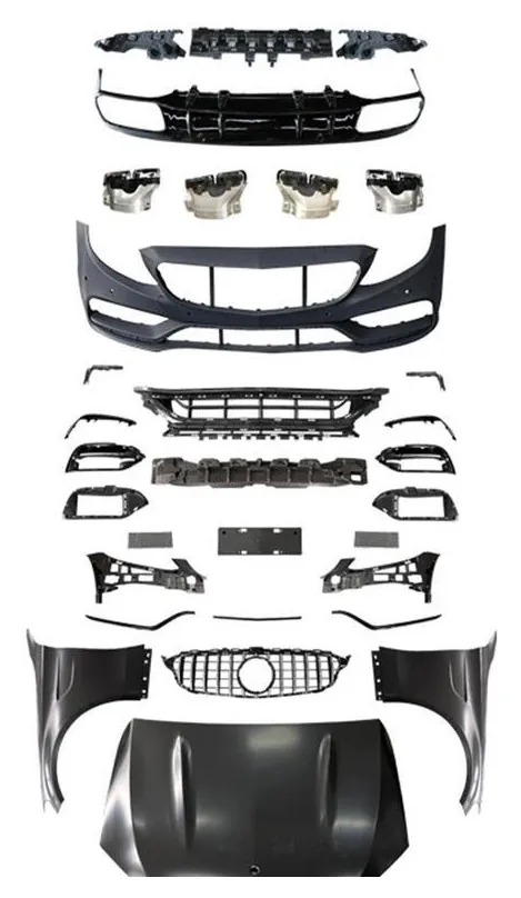 Full Body Kit Mercedes-Benz C-Class W205 year 2015-2021 style ORIGINAL VISION C63S AMG