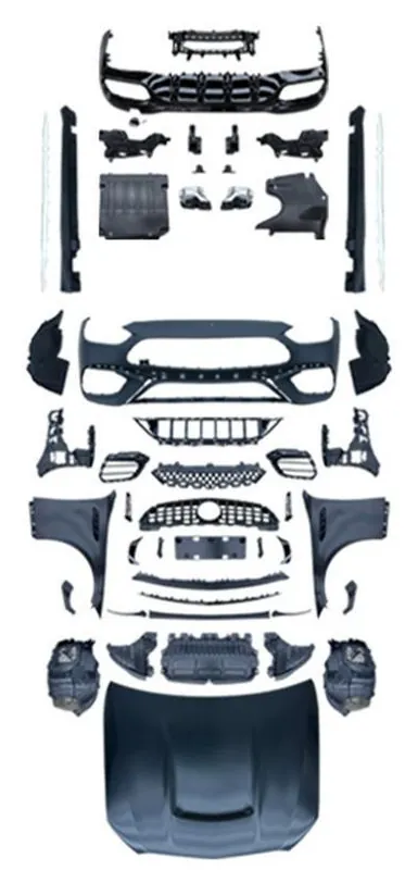 全车包围套件 Mercedes-Benz C-Class W206 年 2022-2023 款式 C63S AMG 宽体