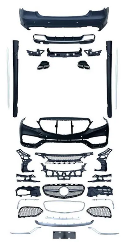 Full Body Kit Mercedes-Benz E-Class W212 year 2014-2016 style E63 AMG